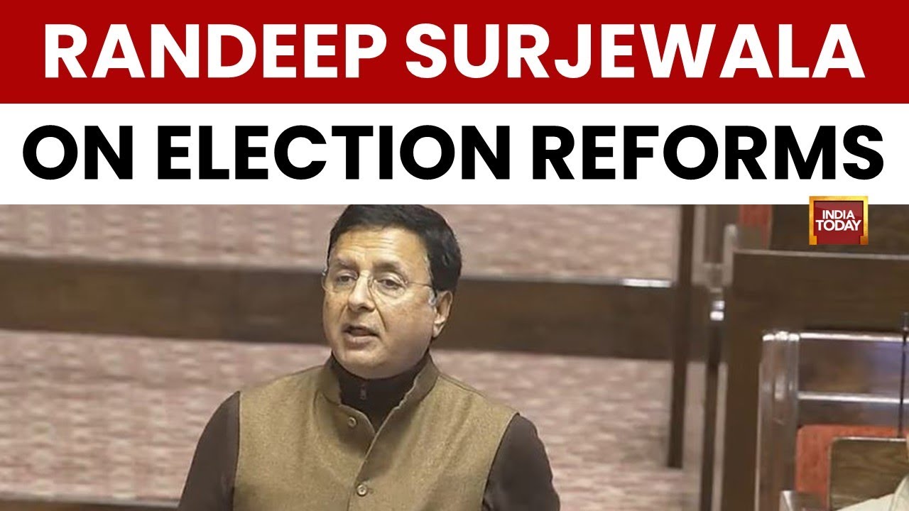 Rajya Sabha Session: Randeep Singh Surjewala&rsquo;s Remarks on Election Reforms | Winter Session 2025