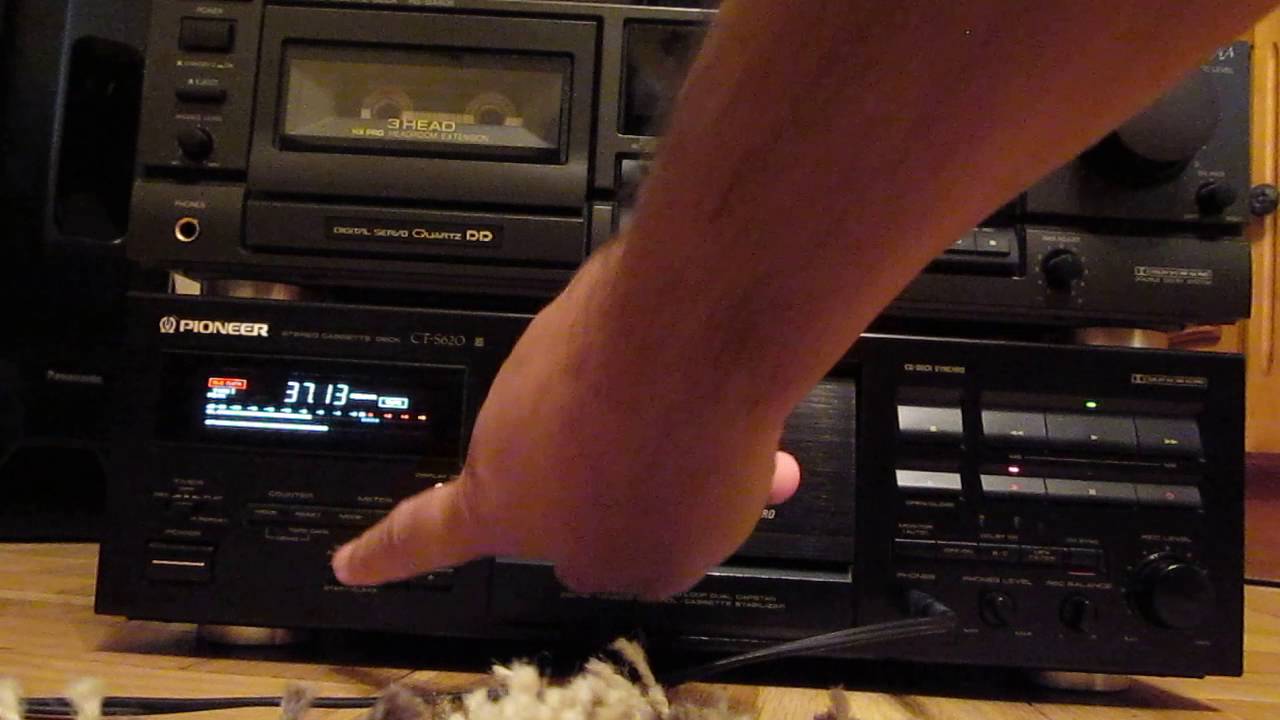 Test inregistrare caseta audio Acme MS-800 C90/ Pioneer CT-S620