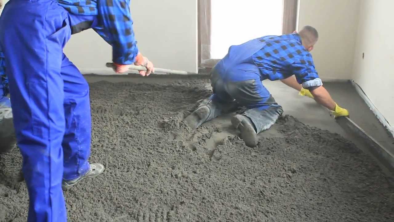 Maszynowe wylewanie posadzek betonowych