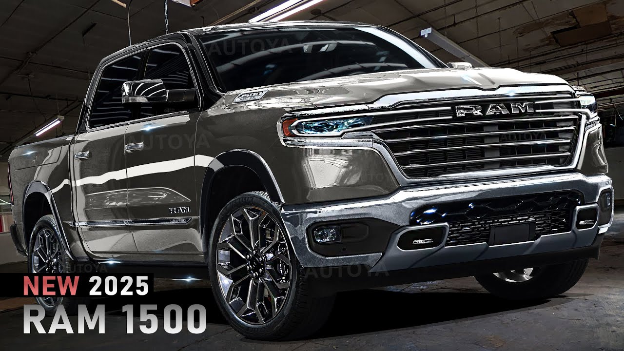New RAM 1500 2025 Facelift - FIRST LOOK at Refreshed Limited Model