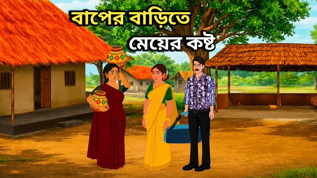 স্বামী ছাড়া বাপের বাড়ি | Shami Chara Baper Bari |Bengali Moral Story | Thakumar Jhuli 