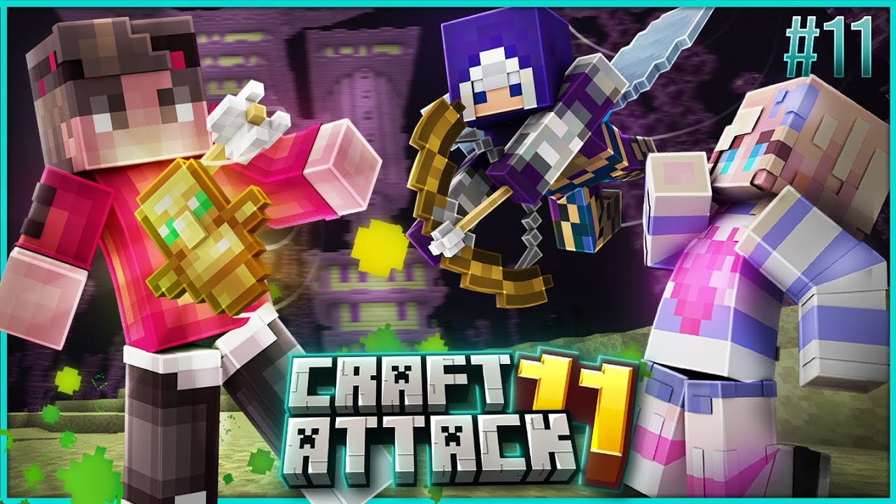 GHG vs CRAFT ATTACK - ENDERDRAGON FIGHT & DRAMA 😲😭 | CRAFT ATTACK 11 Ep. 11