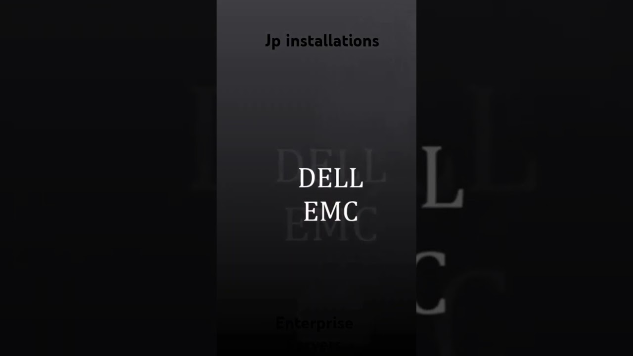 jp installations servers #dellemc #dellservers