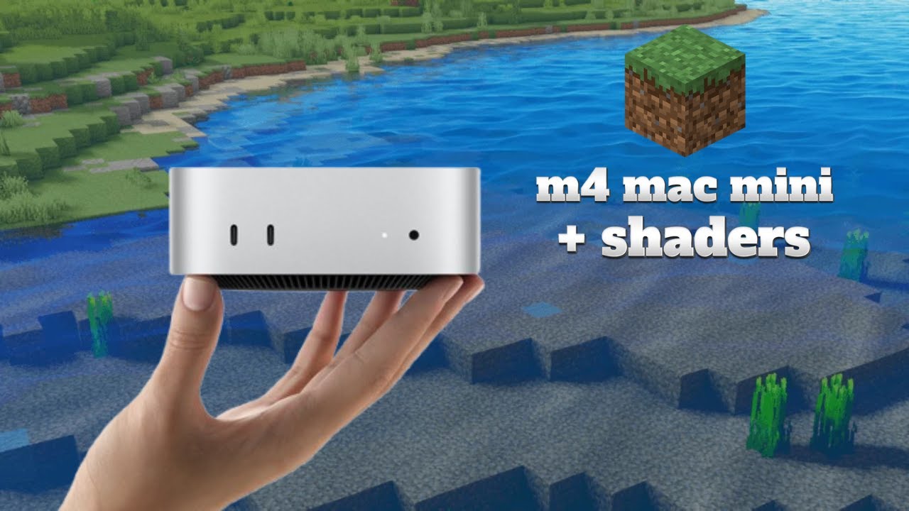 Mac Mini M4 + Тест шейдеров Minecraft