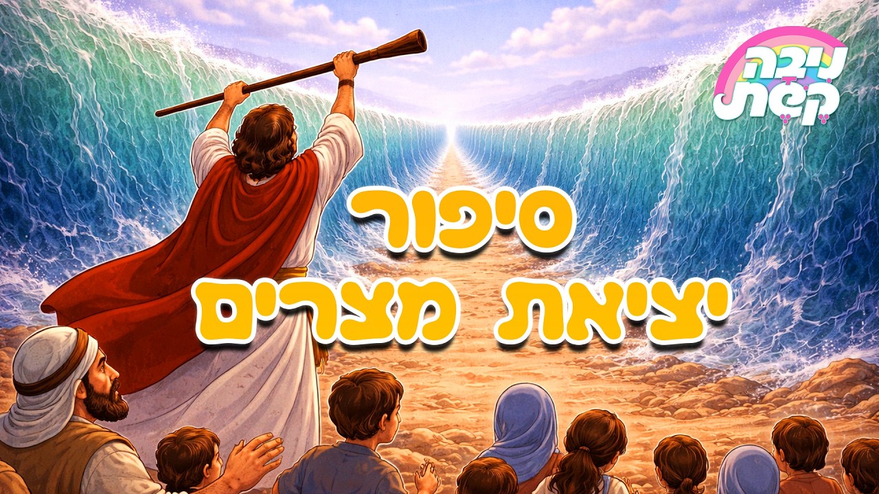 סיפור יציאת מצרים לילדים