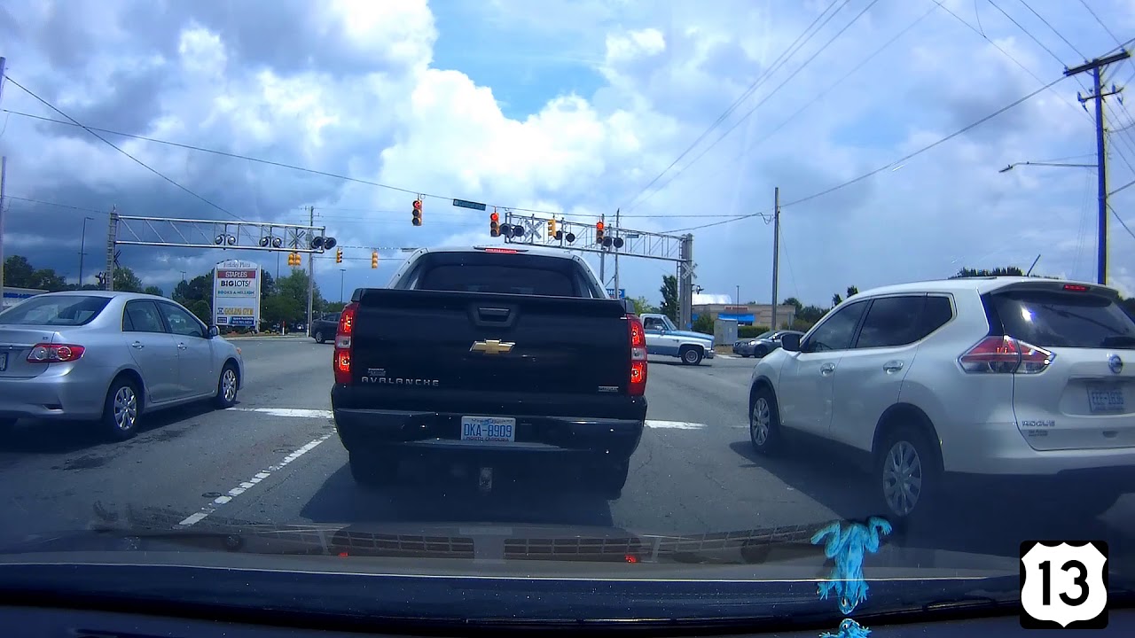 Timelapse - Fayetteville to Greenville via US 13 [60fps]