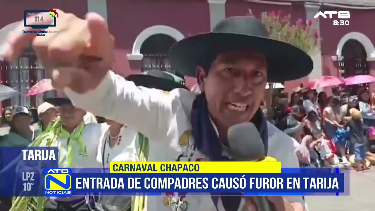 Entrada de Compadres reunió a más de 5 mil personas y 30 comparsas en Tarija