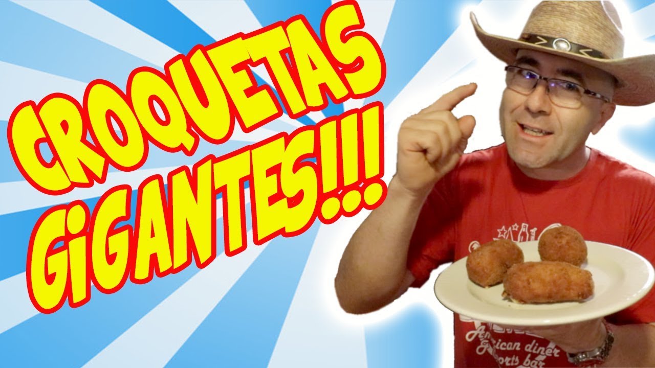 Croquetas Gigantes en La Chimenea - Guadarrama - Recomendadas por Pedro Andrea