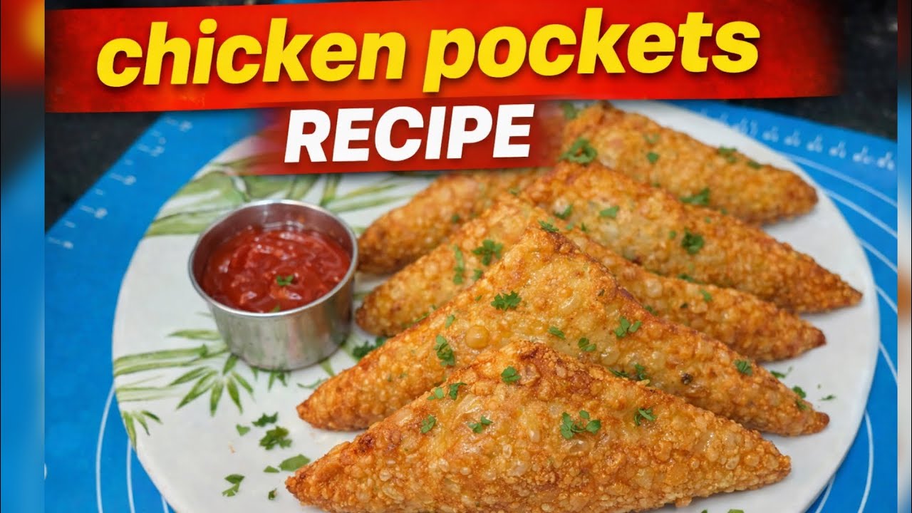 Chicken pockets recipe | Ramadan special recipe 