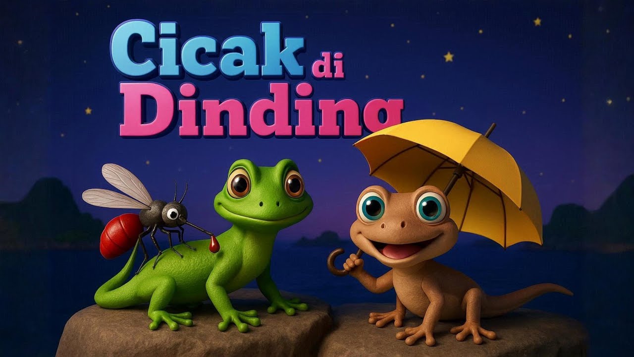Cicak Cicak di Dinding | Lagu Anak Anak Populer