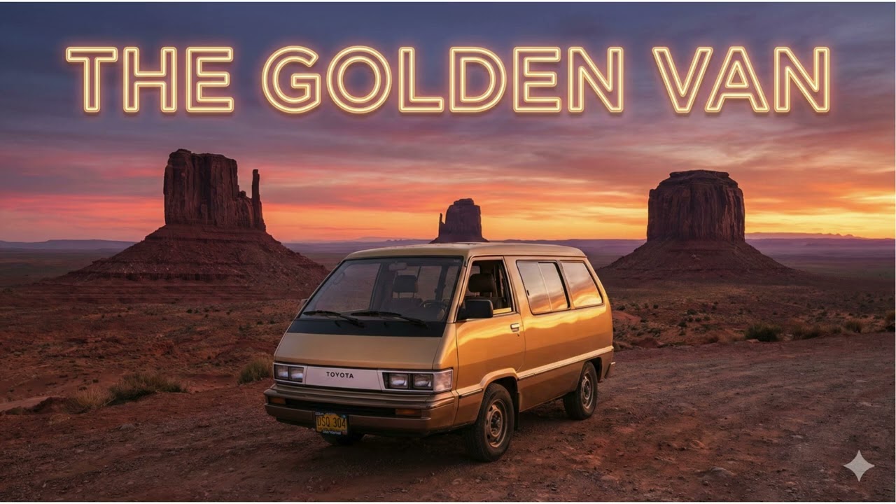 The golden van
