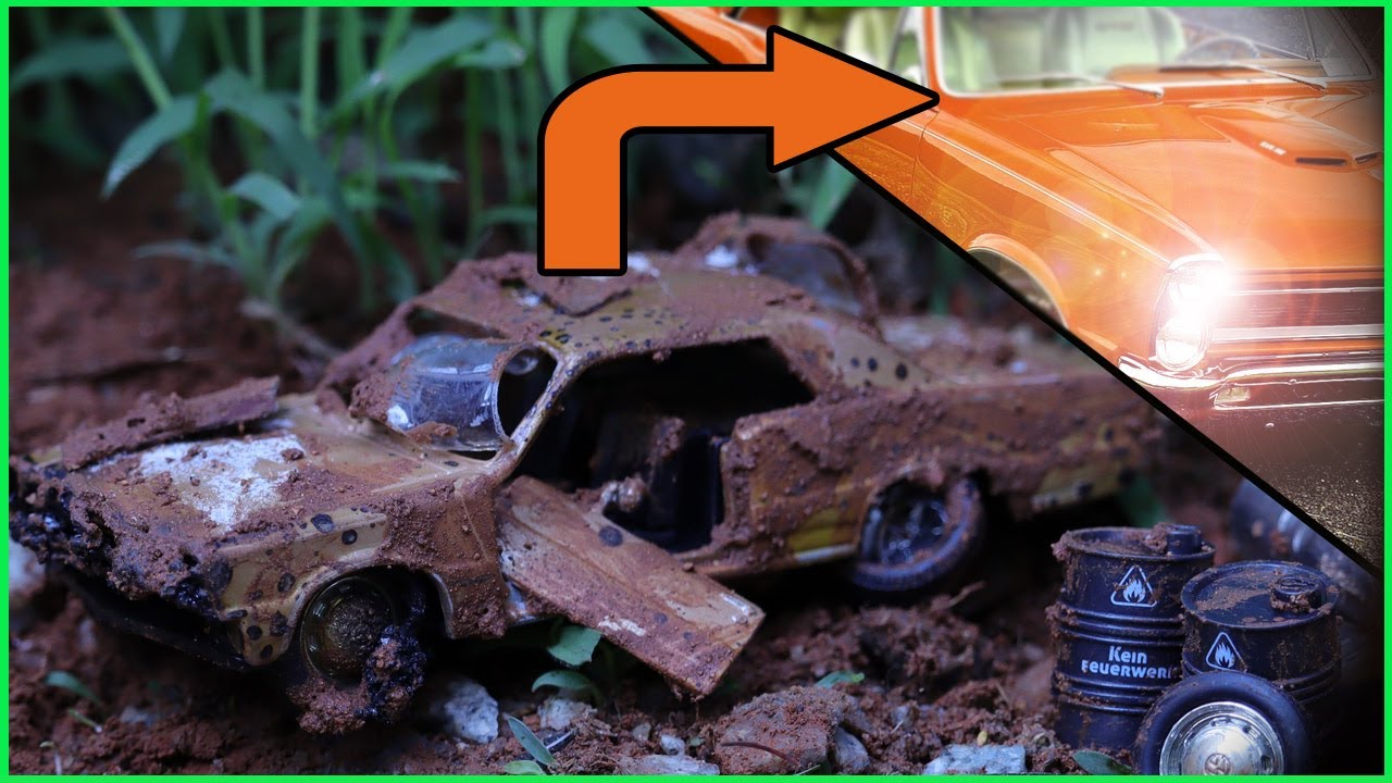 Restauração de um Pontiac GTO 1965 Toy  | Restaurando Coisas velhas - Restaurando coisas antigas