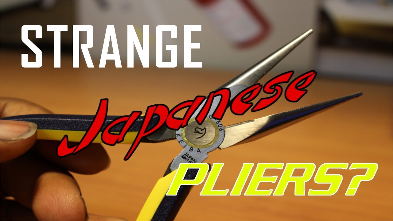 Strange Japanese Pliers? Keiba FCC-306 Needle Nose Pliers