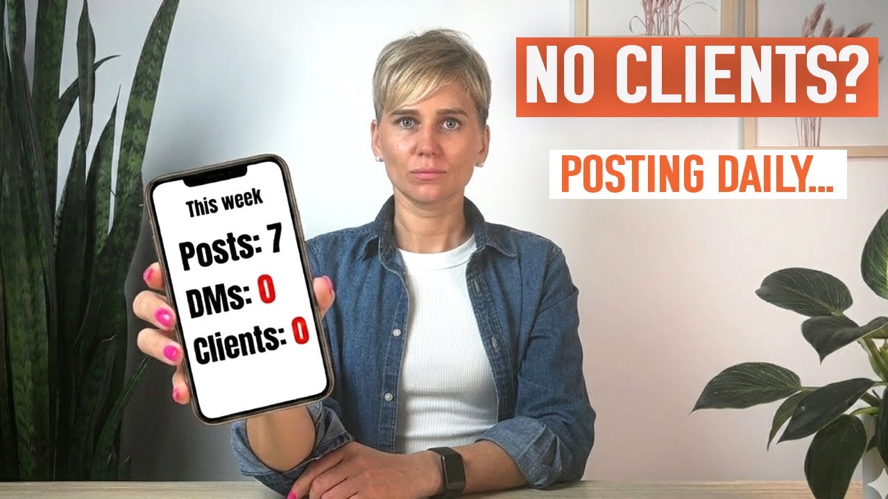 I Post Daily But Get No Clients - Here's Why (And What To Do Instead)