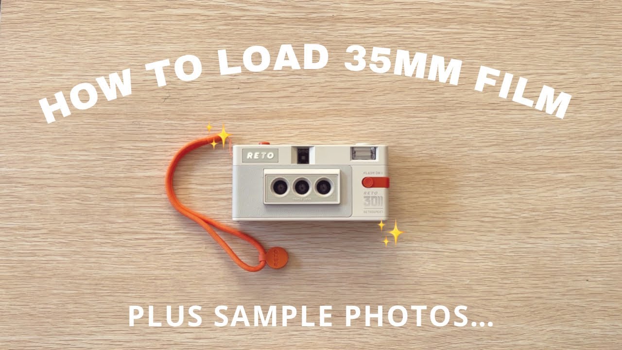 how to load 35mm film + sample photos | RETO 3D Retrospekt Edition