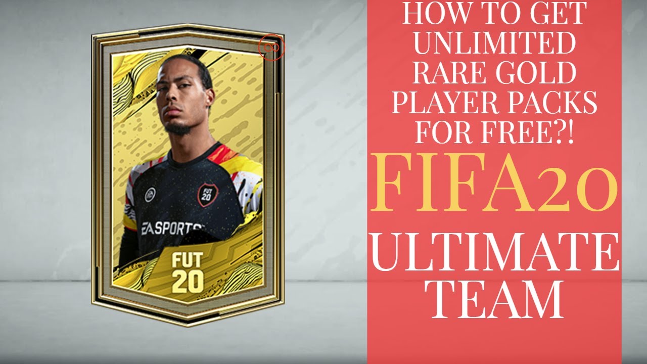 HOW TO GET UNLIMITED FREE RARE GOLD PLAYER PACKS ON FIFA 20 ULTIMATE TEAM! - FUT 20