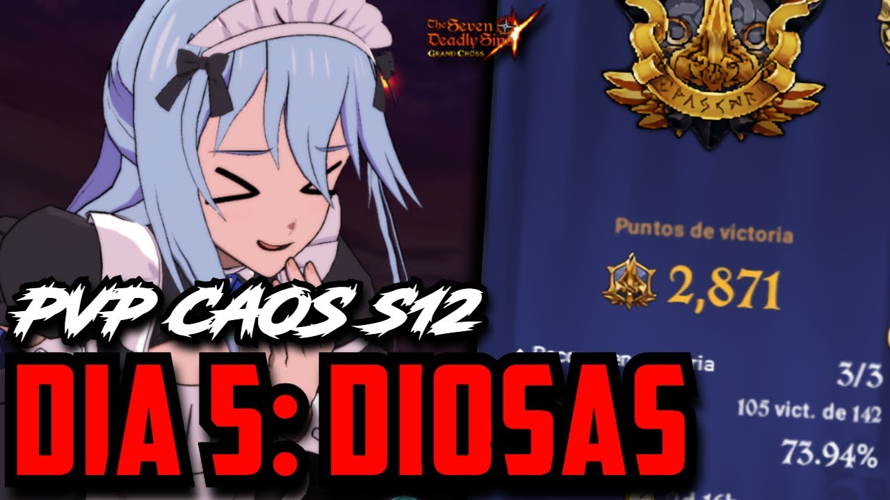 PVP CHAOS S12 #5 | Is this Normal PVP or What? | 7DS GRAND CROSS