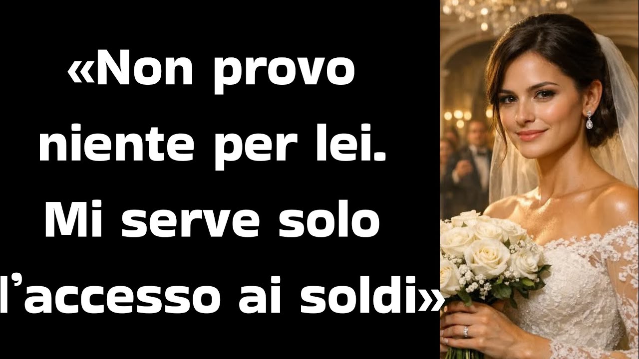 Un’ora prima dell’inizio della cerimonia sentii per caso il mio fidanzato sussurrare a sua madre... 