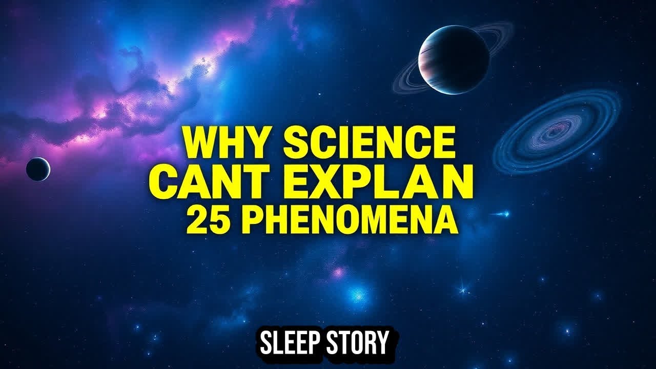 25 Astronomical Phenomena Still Unexplained by Science Sleep Story | Cosmic ASMR