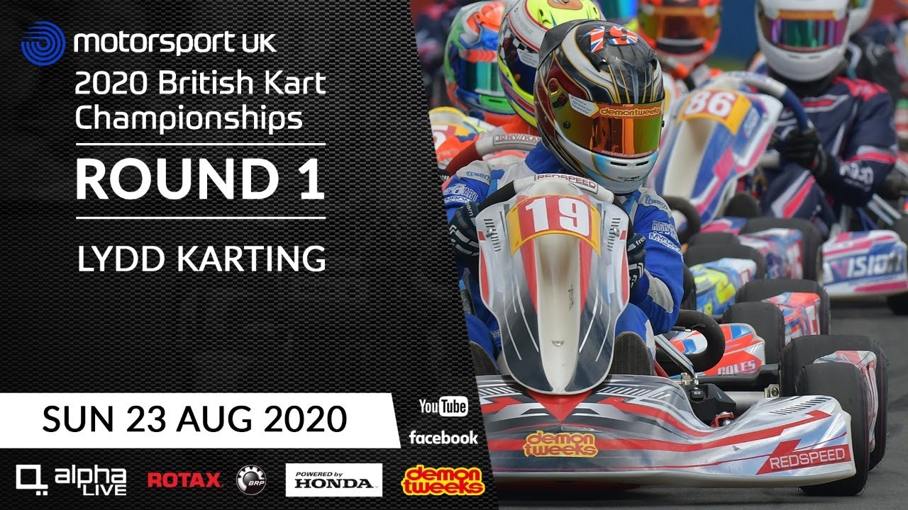 2020 British Kart Championships - ROTAX and HONDA - Round 1 Sunday LIVE from Lydd