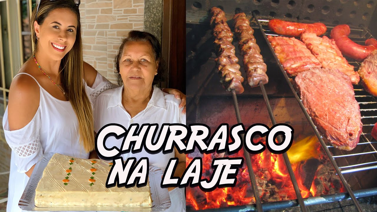 Churrasco na Laje e Torta Salgada