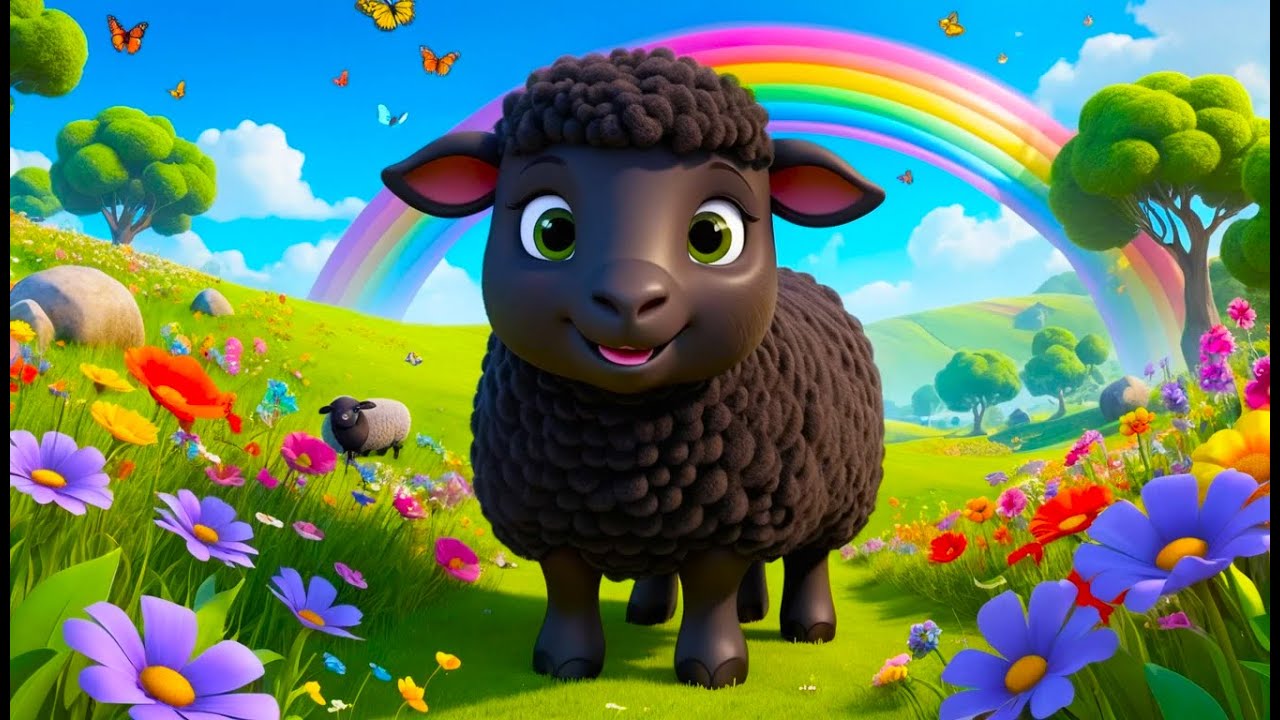 Baa Baa Black Sheep | Classic Nursery Rhyme for Kids | Counting and Sharing Song