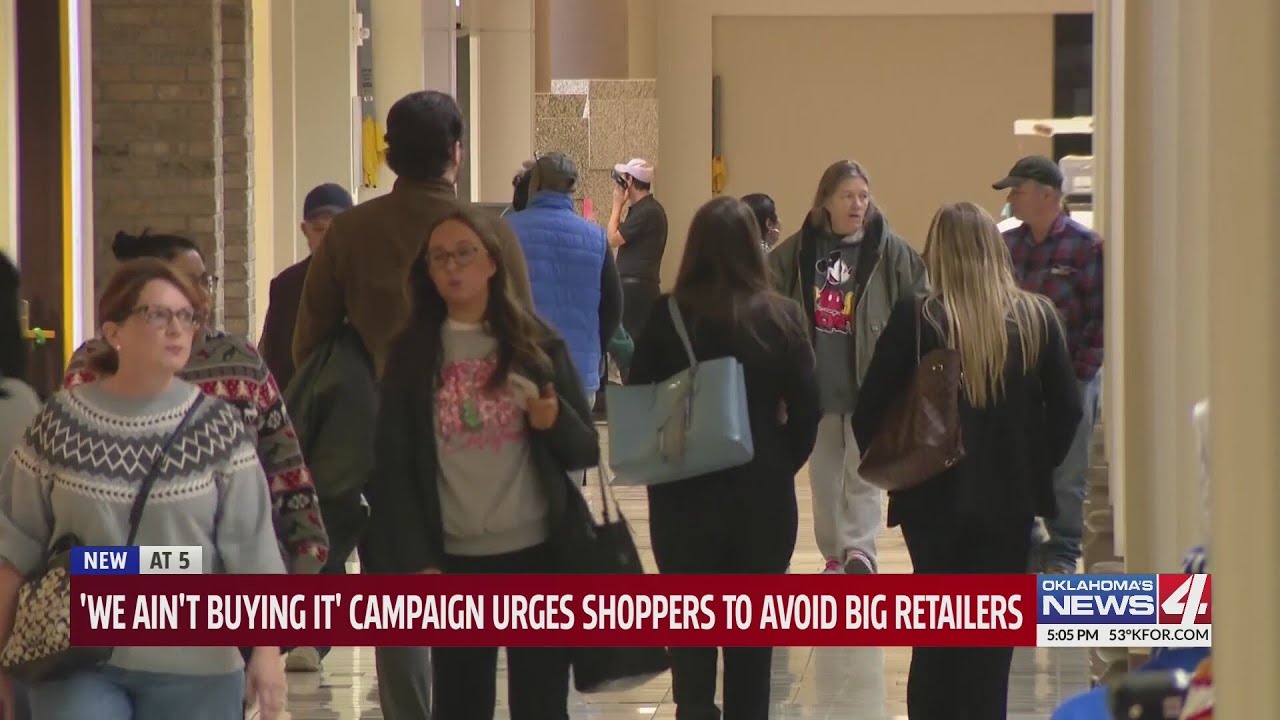 'We ain't buying it' campaign urges shoppers to avoid big retailers