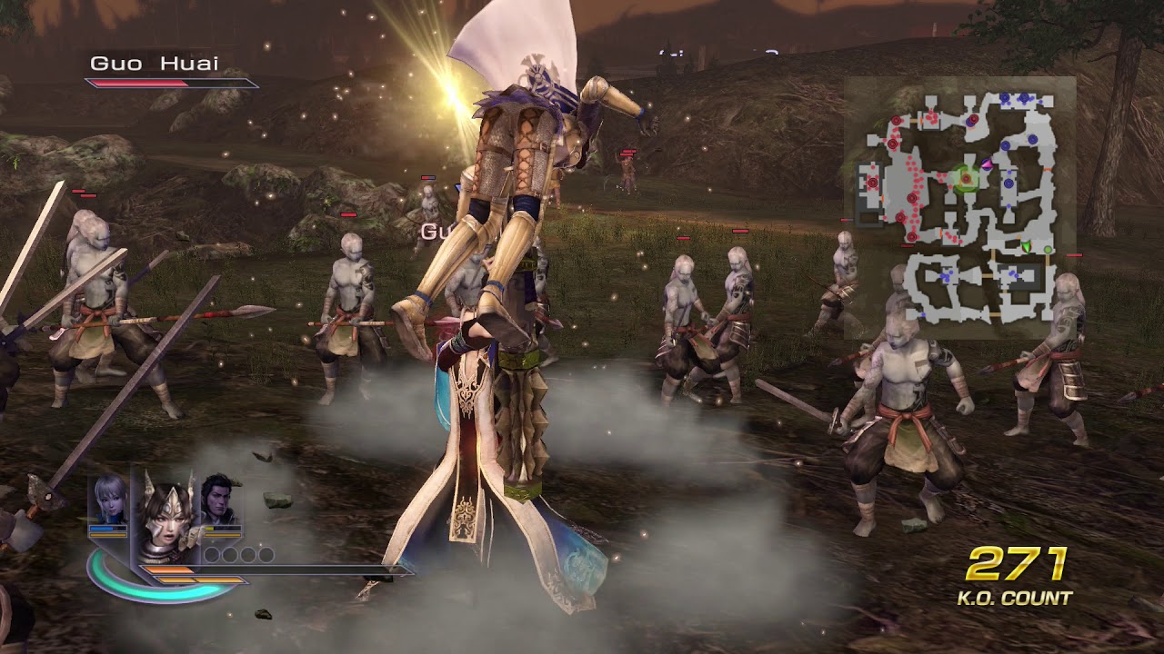 Warriors Orochi 3 Ryona: Guo Huai's Musou on Ginchiyo Tachibana, Wang Yuanji (リョナ)