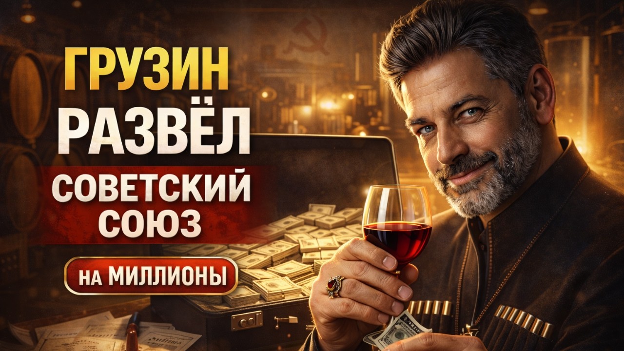 Как Умный ГРУЗИН ОБМАНУЛ СССР? Схема на Миллионы