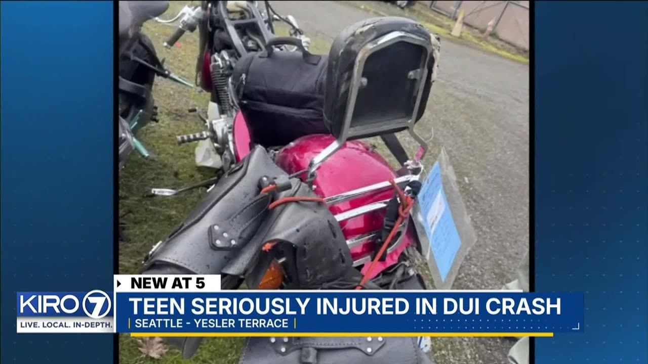 Teen hospitalized for months after suspected drunk driver crash in Olympia