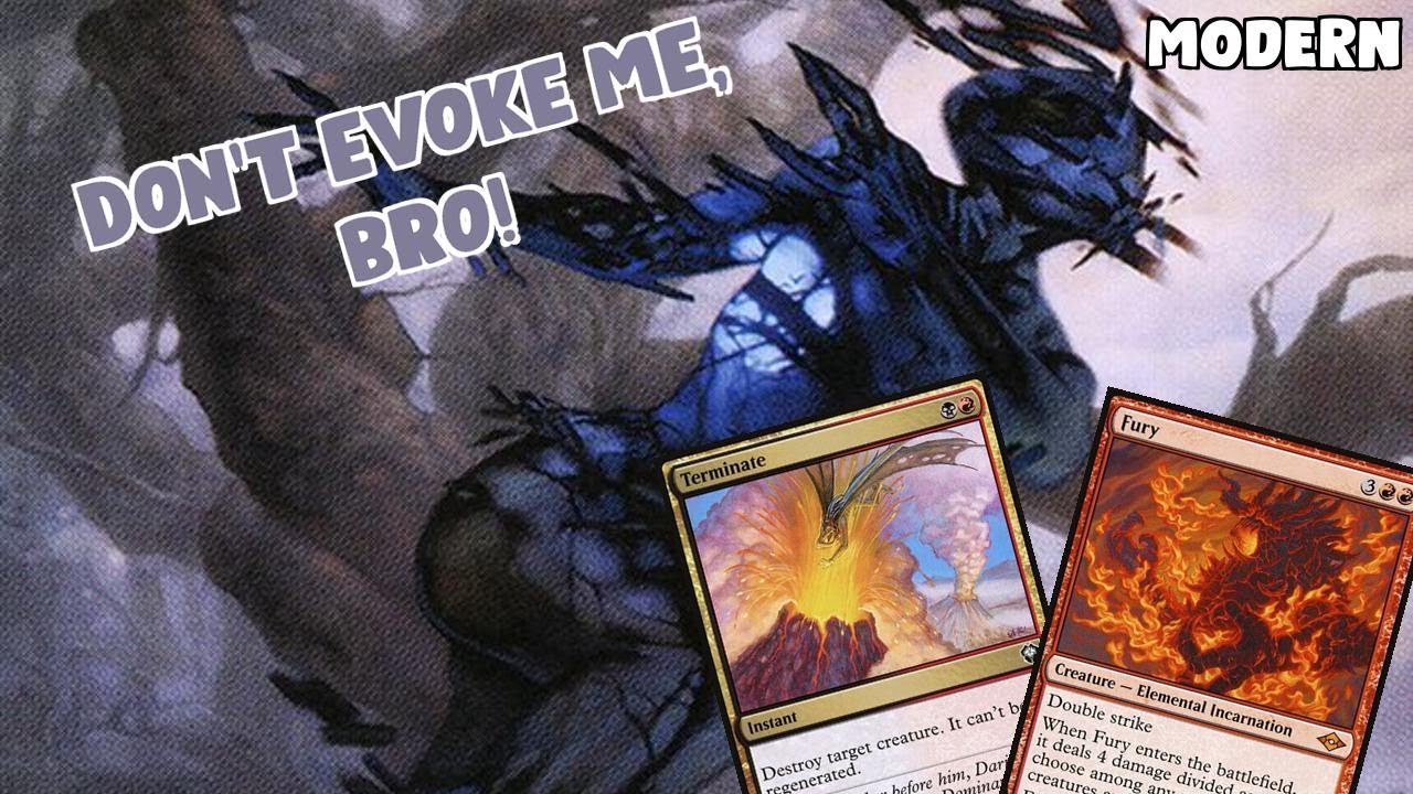 DON'T EVOKE ME, BRO! | Rakdos Evoke | Modern Prelim | MTGO