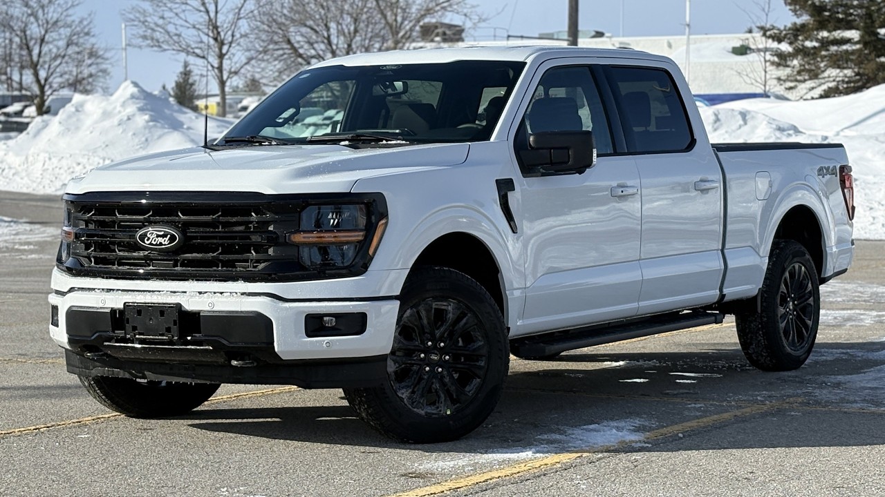 New 2026 Ford F-150 XLT in Oxford White (#B0418) | Barrie Ford