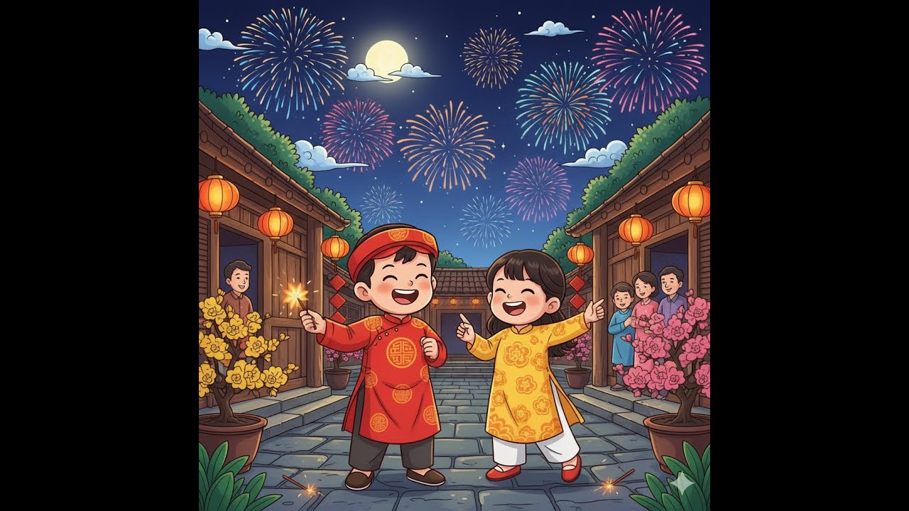 Nhạc Tết sôi động dành cho bé và gia đình!
