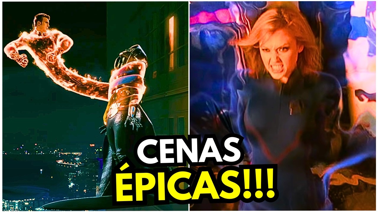 TOP 10 CENAS MAIS ÉPICAS DO QUARTETO FANTÁSTICO!!!