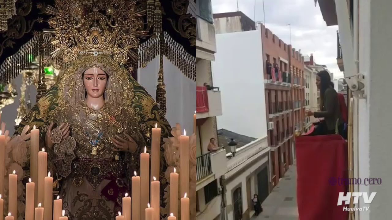 Año 2020 - Saeta de Ana de Caro a la Esperanza de Huelva