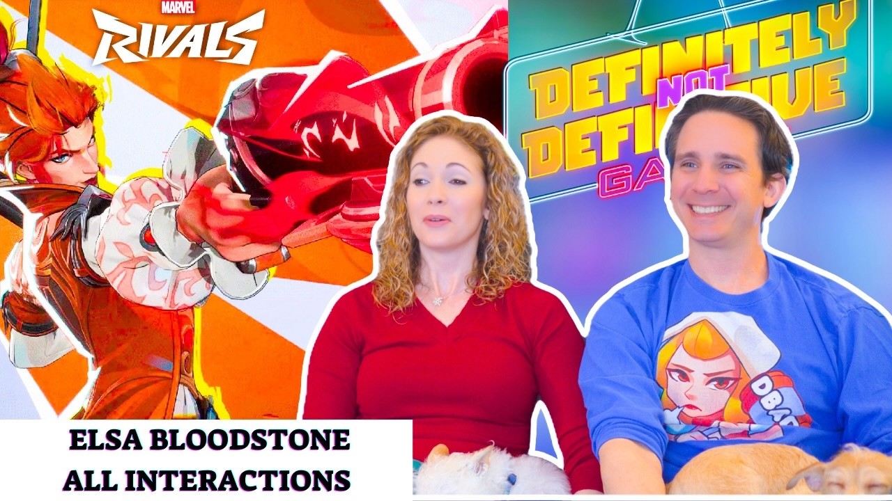 Marvel Rivals All Elsa Bloodstone Interactions Reaction