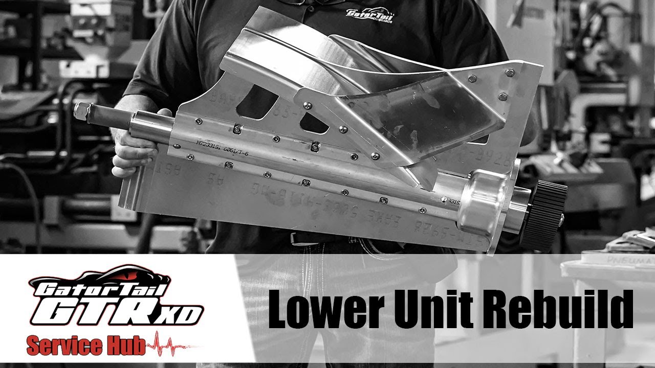 GatorTail Service Hub - Lower Unit Rebuild