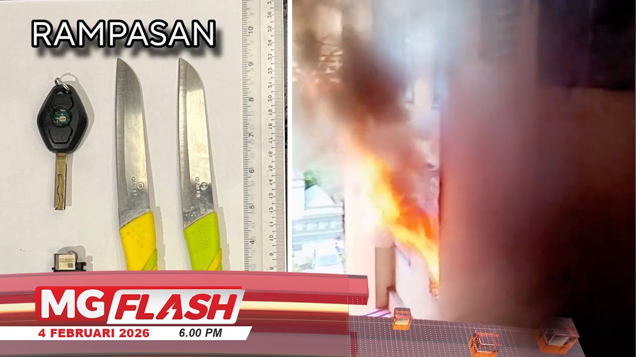 ⁠Tak Puas Hati Isteri Minta Cerai, Lelaki Bakar Rumah Abang Ipar #MGFlash
