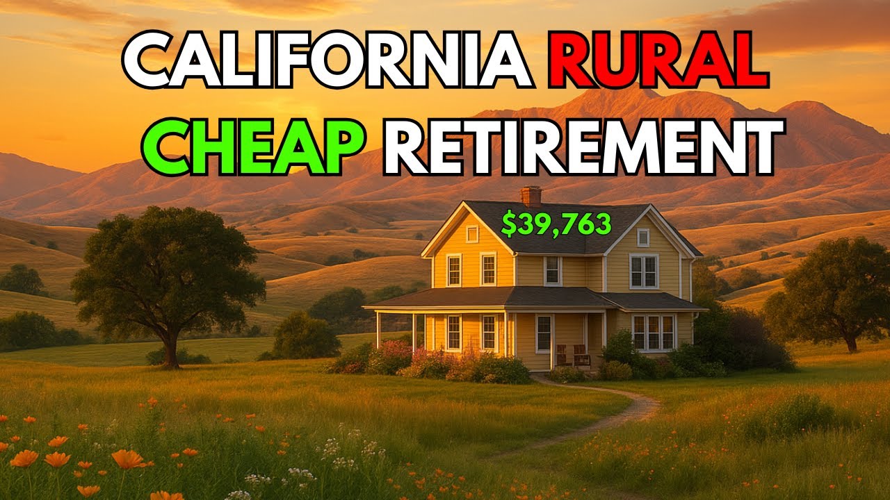 20 Affordable California Farmhouse Towns Every Retiree Should Know About