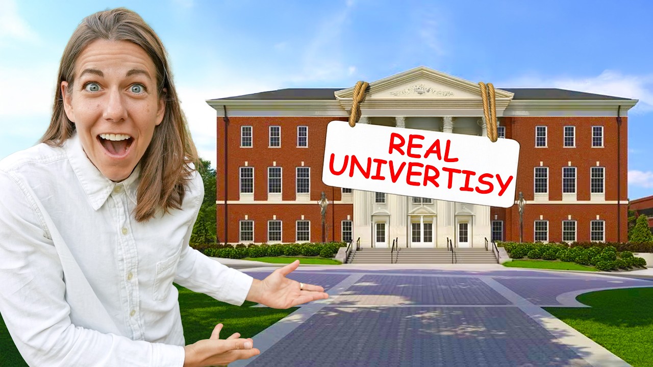 I Launched a Fake University