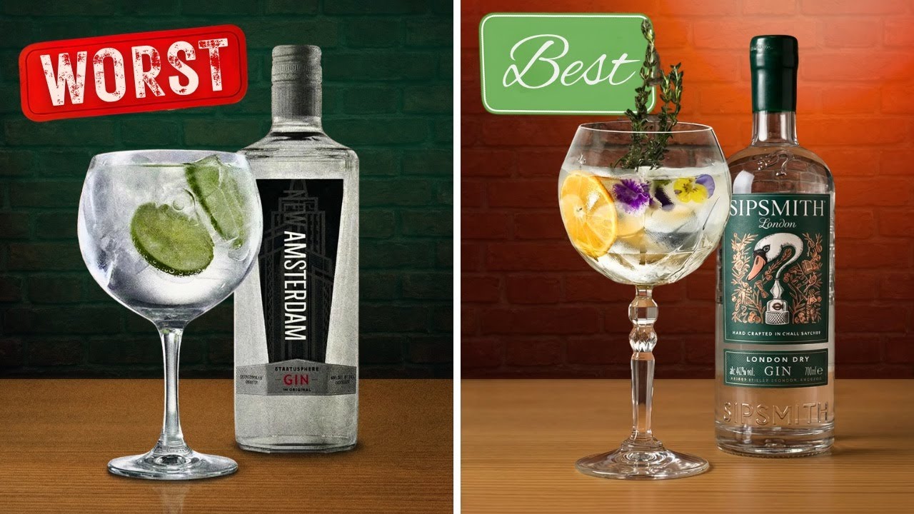 5 Worst Gin Brands (and 5 That Are Actually GREAT)