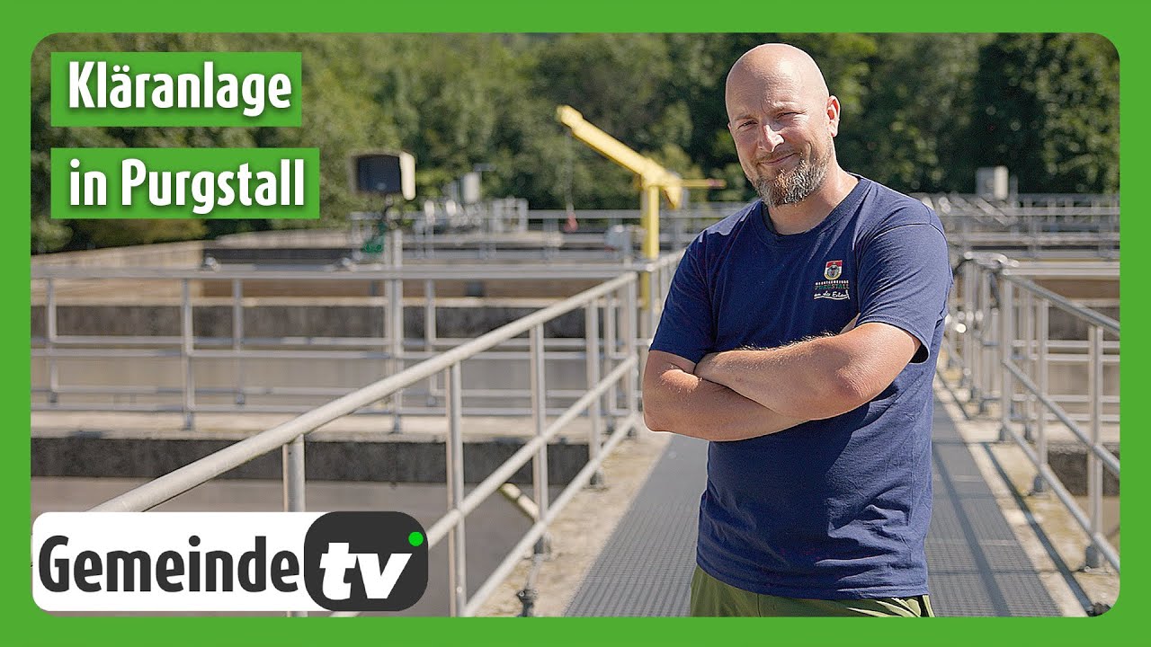 Einblicke in die Purgstaller Kläranlage