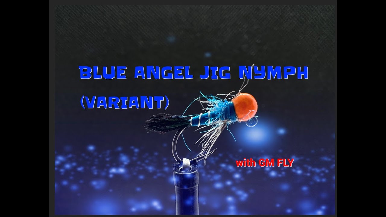 Хариусовая Нимфа Blue Angel Jig Nymph Как связать от GM FLY