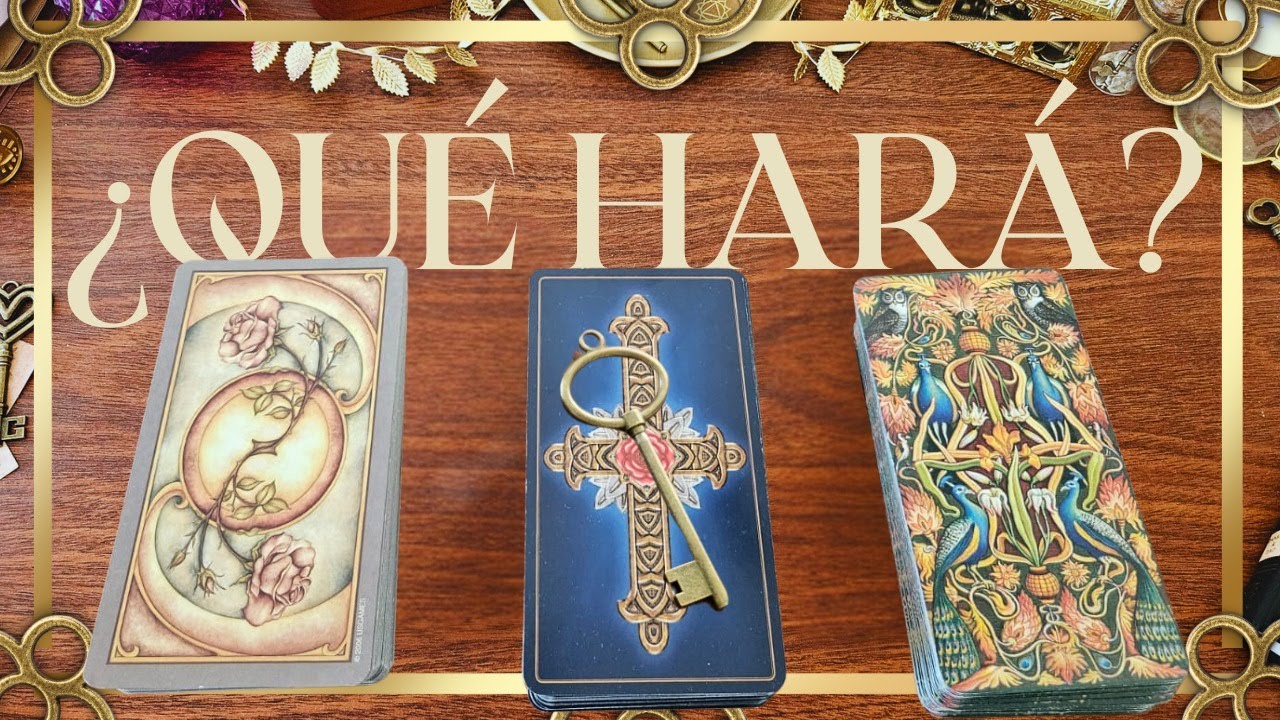 ❤️✨️&iquest;QUE PIENSA, QUE SIENTE Y QUE HAR&Aacute;?✨️❤️ TAROT INTERACTIVO AMOR