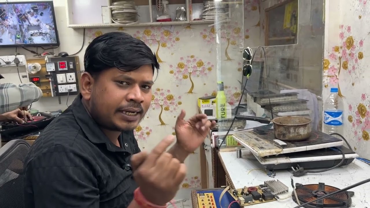 BAJAJ INDUCTION NO METAL SENSE .Rajinduction