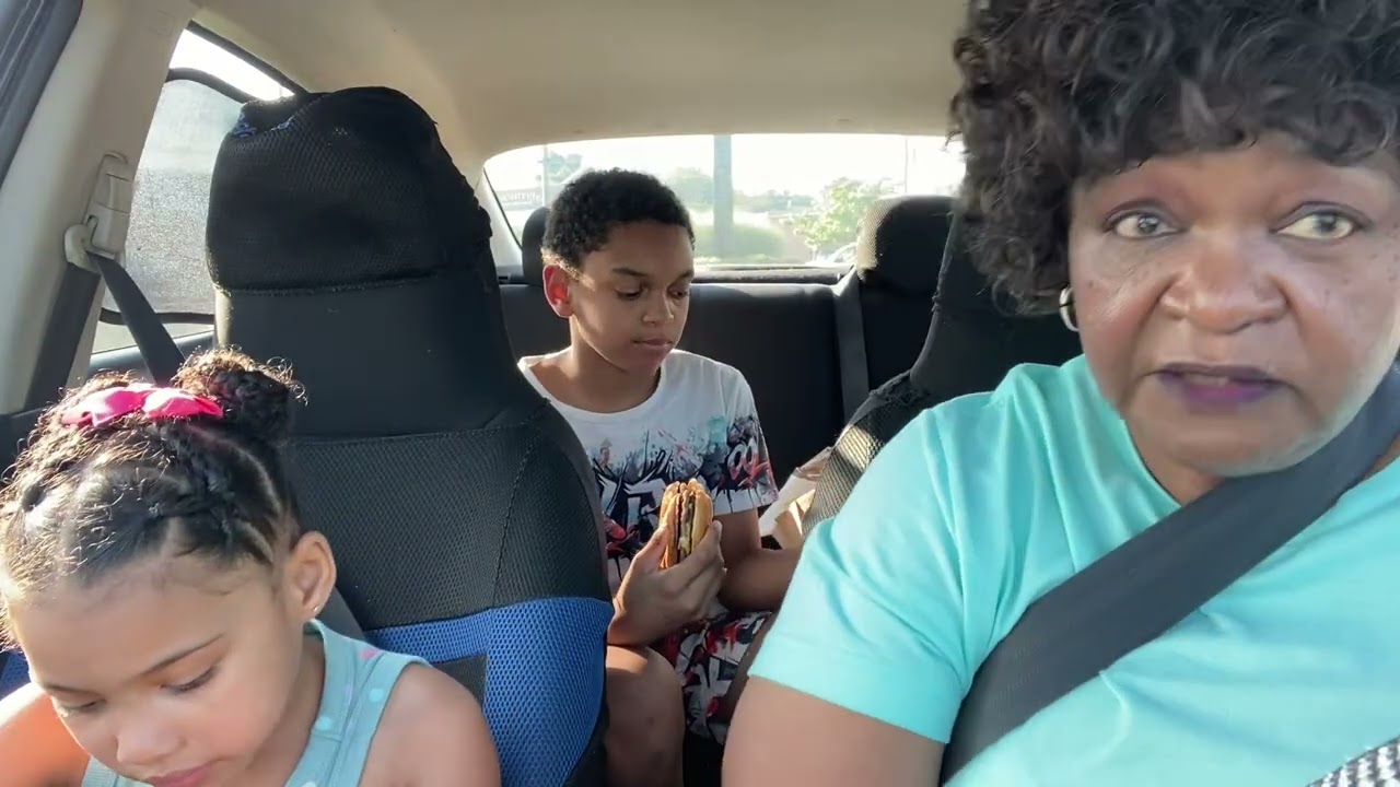 Great grandchildren at McDonald’s