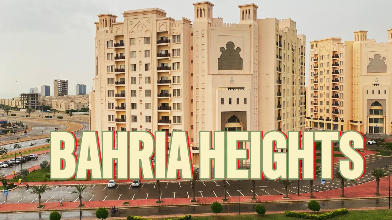 Bahria Heights Karachi Outer Apartment View | Bahria Town Karachi