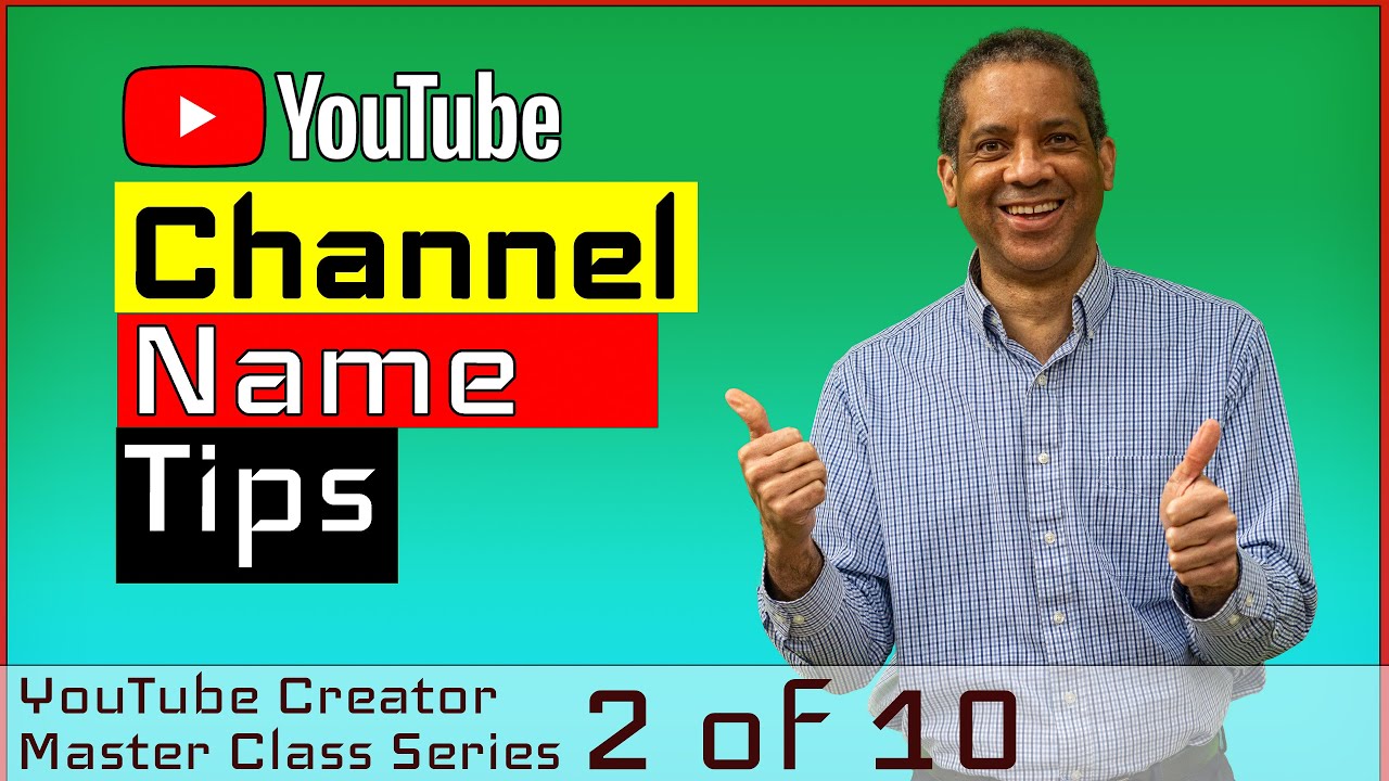 Pick the Right YouTube Channel Name - 3 Free Name Selection Tools