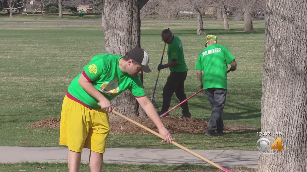 Cheesman Park Gets Cleaned Up