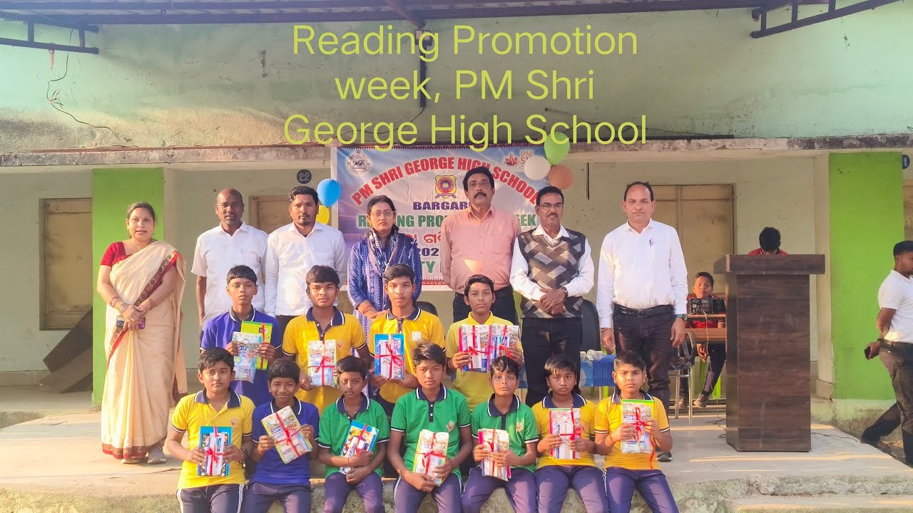 Reading Promotion Week, PM Shri George High School